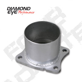 ADAPTADOR Diamond Eye BRIDA DE 4 PERNOS 4 pulgadas DE DIÁMETRO INTERIOR ABRAZADERA AL: 01-05 CHEVY/GMC 6.6L 2500/3500 CHV-FBA