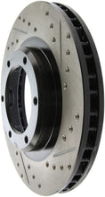 Cargar imagen en el visor de la galería, StopTech Slotted &amp; Drilled Sport Brake Rotor