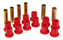 Cargar imagen en el visor de la galería, Prothane Dodge Dakota Rear Spring &amp; Shackle Bushings - Red