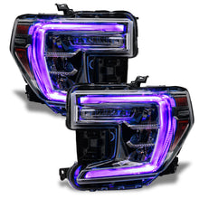 Cargar imagen en el visor de la galería, Oracle 19-21 GMC Sierra 1500 RGB+W Headlight DRL Upgrade Kit - ColorSHIFT w/o Cntrl SEE WARRANTY