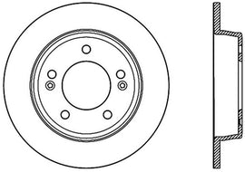 StopTech 15-17 Hyundai Elantra Drilled Rear Left Rotor
