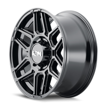 Cargar imagen en el visor de la galería, ION Type 146 20x9 / 8x165.1 BP / 18mm Offset / 125.2mm Hub Gloss Black Wheel