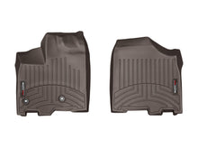 Cargar imagen en el visor de la galería, WeatherTech 2013+ Toyota Sienna Front FloorLiner - Cocoa