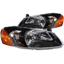 Load image into Gallery viewer, ANZO 2001-2004 Dodge Stratus Crystal Headlights Black