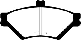 EBC 95-97 Ford Crown Victoria 4.6 (pistones fenólicos) Pastillas de freno delanteras Redstuff
