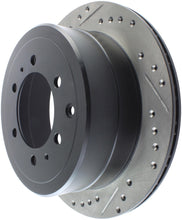 Cargar imagen en el visor de la galería, StopTech Slotted &amp; Drilled Sport Brake Rotor