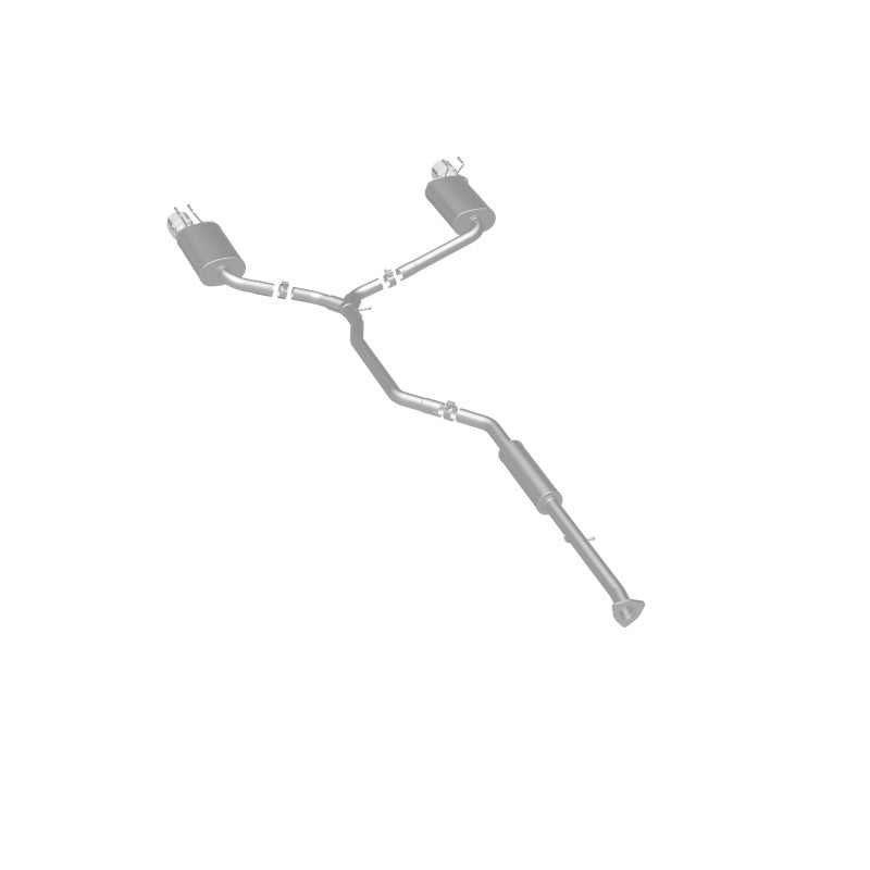 MagnaFlow Sys C/B 2015 Honda Accord 3.5L V6 2.5in SS Doble Parte Trasera Pulida Punta 4.5