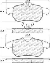 Cargar imagen en el visor de la galería, StopTech 06-11 Saab 9-3 Street Select Brake Pads w/Hardware - Front