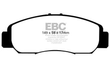 Cargar imagen en el visor de la galería, EBC 13+ Honda Civic Sedan 1.8 Natural Gas Ultimax2 Front Brake Pads