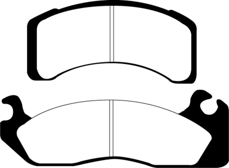 Pastillas de freno delanteras EBC 84 Ford Fairmont 2.3 Redstuff