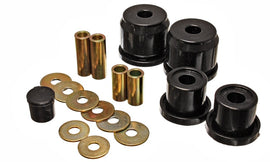 Energy Suspensión 00-09 Honda S2000 Juego de bujes de portador de diferencial trasero negro