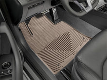 Cargar imagen en el visor de la galería, WeatherTech 2016+ Hyundai Sonata Front Rubber Mats - Tan (Fits Hybrid-Does Not Fit Plug-In Hybrid)