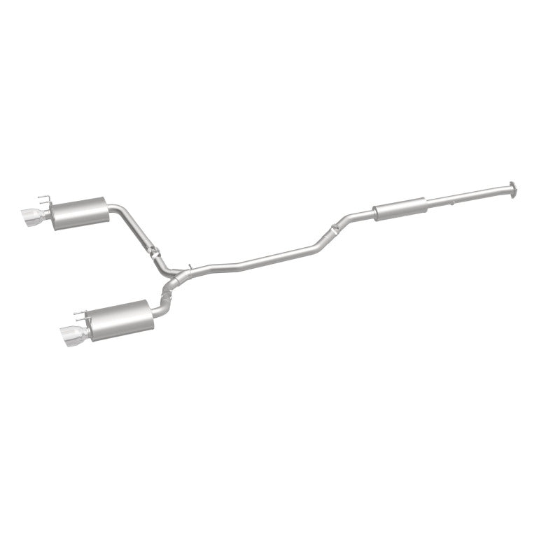 MagnaFlow Sys C/B 2015 Honda Accord 3.5L V6 2.5in SS Doble Parte Trasera Pulida Punta 4.5
