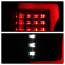 Cargar imagen en el visor de la galería, Spyder 15-17 Ford F-150 LED Tail Lights (w/Blind Spot) - Black Smoke (ALT-YD-FF15015BS-LBLED-BSM)