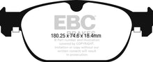 Cargar imagen en el visor de la galería, EBC 2017+ Volvo S90 2.0L Turbo Pastillas de freno delanteras Greenstuff