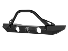 Cargar imagen en el visor de la galería, ICON 07-18 Jeep Wrangler JK Pro Series Parachoques delantero de ancho medio con barra/pestañas