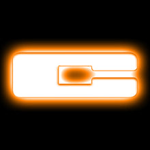 Cargar imagen en el visor de la galería, ORACLE Lighting Universal Illuminated LED Letter Badges - Matte Wht Surface Finish - C SEE WARRANTY