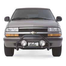 Cargar imagen en el visor de la galería, Westin 1998-04 Chevy/GMC S-Series/Blazer Downsize Safari Light Bar Mount Kit - Black