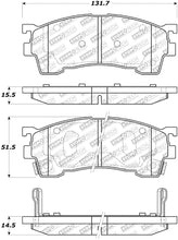 Cargar imagen en el visor de la galería, StopTech Street Select Brake Pads - Rear