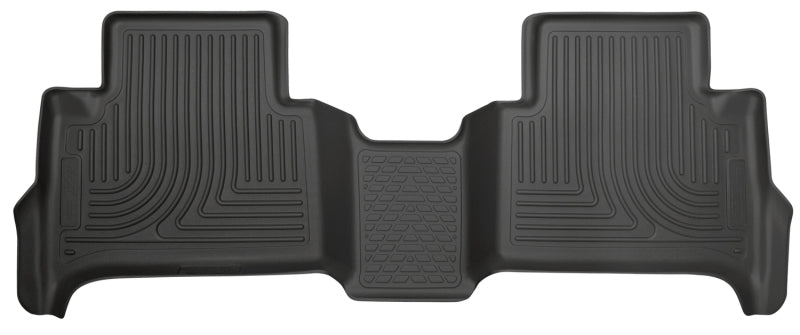 Husky Liners 15 Chevrolet Colorado Crew Cab WeatherBeater Revestimientos negros para el piso del segundo asiento