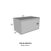 Cargar imagen en el visor de la galería, Westin/Brute HD Under Body 18in x 18in Swing Door - Aluminum