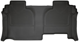 Husky Liners 20-24 Chevrolet Silverado 2500/3500HD DC WeatherBeater 2do asiento Revestimientos de piso negros