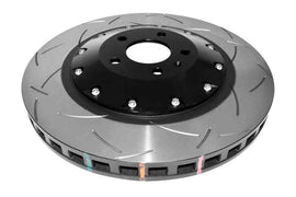 DBA 07-11 Audi S6 Front 5000 Series Rotor ranurado con sombrero negro
