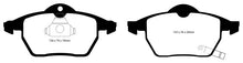 Cargar imagen en el visor de la galería, EBC 99-02 Saab 9-3 2.0 Turbo Redstuff Front Brake Pads