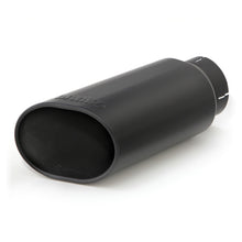 Cargar imagen en el visor de la galería, Kit de puntas de tubo de escape Banks Power - SS Obround Slash Cut - Negro - Tubo de 4 pulgadas - 5 pulgadas x 6 pulgadas x 14 pulgadas