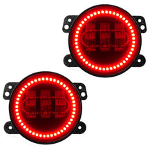 Cargar imagen en el visor de la galería, Oracle High Powered LED Fog Lights - Red SEE WARRANTY