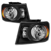 Cargar imagen en el visor de la galería, xTune 07-09 Dodge Durango OEM Style Headlights - Black (HD-JH-DDU07-AM-BK)