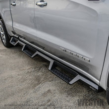 Cargar imagen en el visor de la galería, Westin 19-22 GMC Sierra 1500 CC 6.5ft Bed (Excl. 2019 Ltd/LD) HDX Drop W2W Nerf Step Bars - Tex. Blk