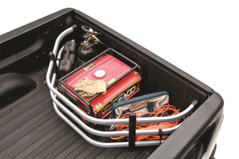 AMP Research 19-23 Ram 1500 (excepto RamBox/portones traseros multifunción) Std Cab Bedxtender HD Max - Plata
