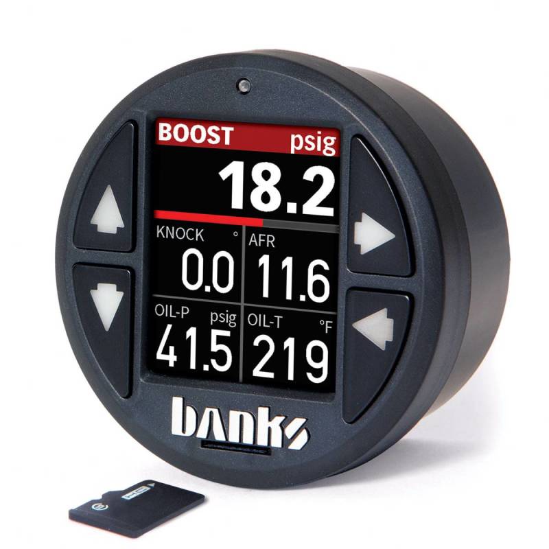Banks Power iDash 1.8 DataMonster Medidor de expansión CAN universal con registro de datos