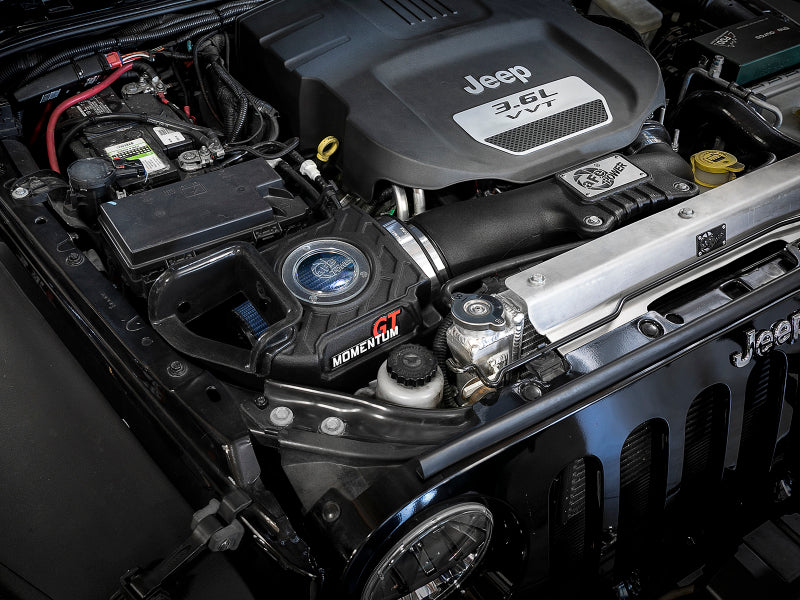 aFe Momentum GT Pro 5R Sistema de admisión de aire frío 12-18 Jeep Wrangler JK V6 3.6L