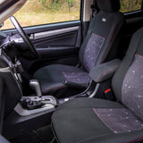Fundas de asiento estilo piel para asiento ARB 18-20 Jeep Wrangler JL (2 puertas)