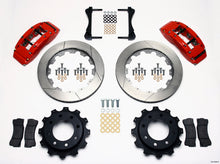 Load image into Gallery viewer, Wilwood TC6R Rear Kit 16.00in Red 1999-2010 GM Trk 2500 HD 4.84 Cntr