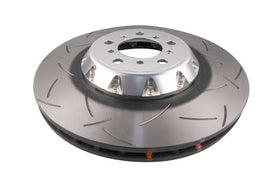 DBA 15-18 BMW M3/M4 Rotor ranurado delantero serie 5000 con sombrero plateado