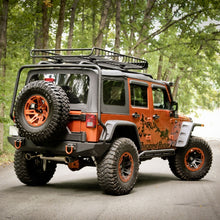 Cargar imagen en el visor de la galería, Rugged Ridge Hurricane Fender Flare Kit EU Textured 07-18 Jeep Wrangler JK