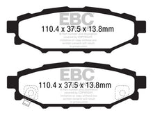 Cargar imagen en el visor de la galería, EBC 12+ Subaru BRZ 2.0 (rotores traseros sólidos) Pastillas de freno traseras Greenstuff