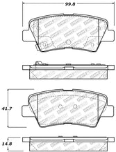 Load image into Gallery viewer, StopTech Street Select Brake Pads w/Hardware - Rear