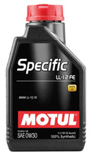 Load image into Gallery viewer, Motul 1L 100% Synthetic High Performance Engine Oil ACEA C2 BMW LL-12 FE+ 0W30