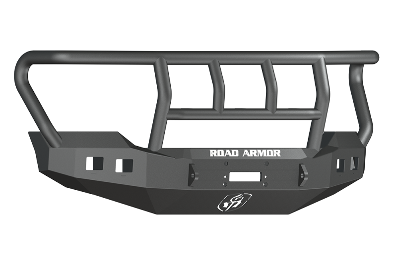 Road Armor 11-16 Ford F-250 Stealth parachoques delantero con guarda Titan II Wide Flare - Tex Blk