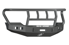 Road Armor 11-16 Ford F-250 Stealth parachoques delantero con guarda Titan II Wide Flare - Tex Blk