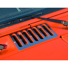 Cargar imagen en el visor de la galería, Rugged Ridge 07-18 Jeep Wrangler JK Stainless Steel Cowl Vent Cover