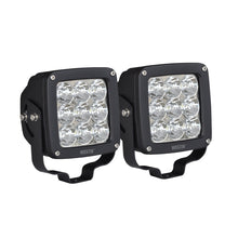 Cargar imagen en el visor de la galería, Westin Axis LED Auxiliary Light 4.5 inch x 4.5 inch Square Spot w/3W Osram (Set of 2) - Black