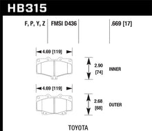 Cargar imagen en el visor de la galería, Hawk Performance Ceramic Street Brake Pads