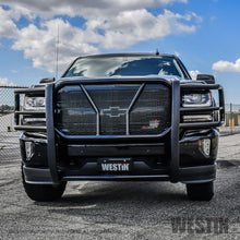 Cargar imagen en el visor de la galería, Westin 16-18 Chevrolet Silverado 1500 HDX Modular Grille Guard - Black
