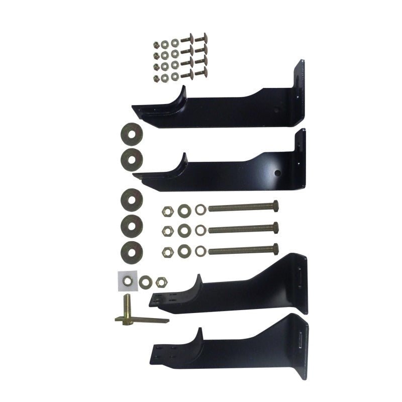 Westin 2007-2018 Toyota Tundra D-Cab/Crew Max Kit de montaje para estribo, color negro