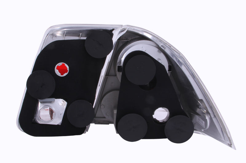 ANZO 2001-2004 Honda Civic luces traseras cromadas